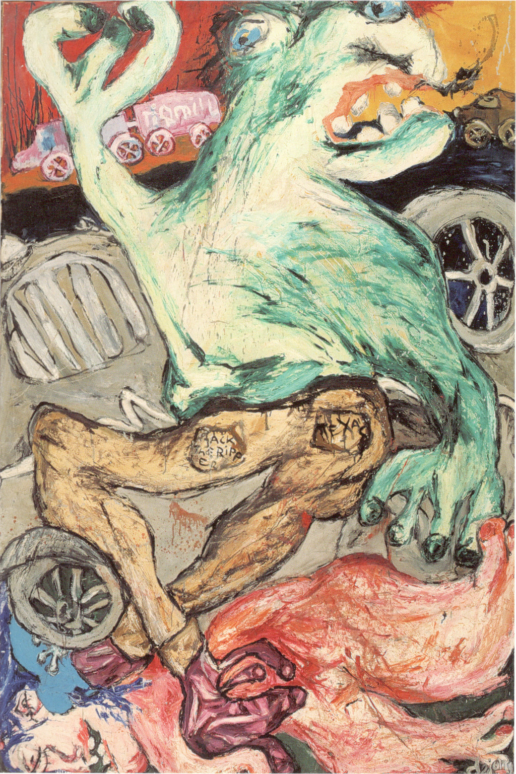 Jacqueline de Jong, “Playboy no. 1,” 1964. Collection Cobra Museum of Modern Art, Amstelveen. Courtesy of the artist.