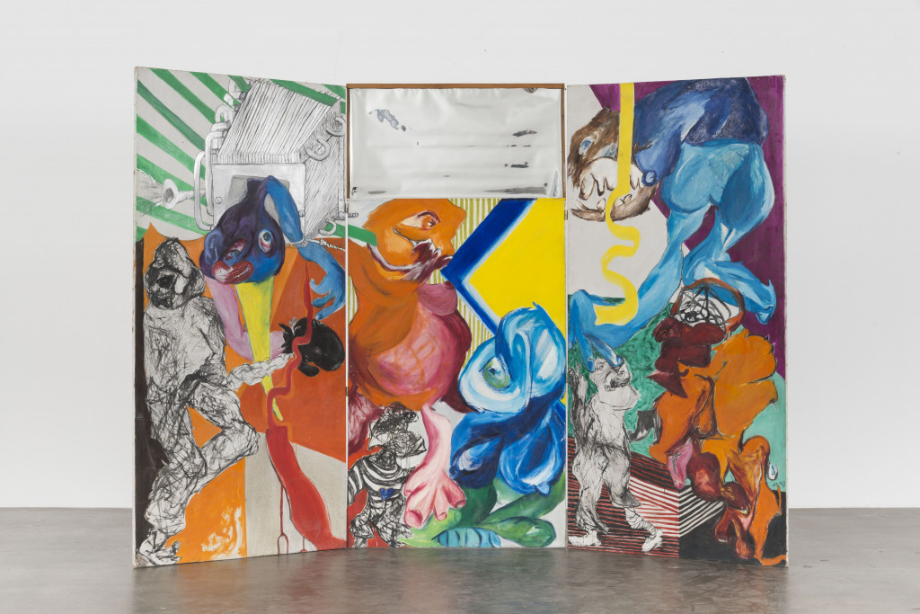 Jacqueline de Jong, “Le Salau et les Salopards” (Bastards and Scumbags), 1966. Collection Les Abattoirs, Musée – Frac Occitanie Toulouse. Photo: Elon Schoenholz. Courtesy Dürst Britt & Mayhew, The Hague (NL) / Château Shatto, Los Angeles (US).