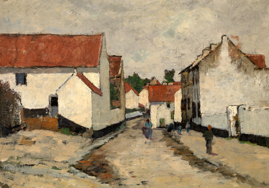 Geo Poggenbeek, Frans dorp, 1897