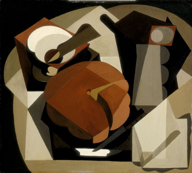 Diego Rivera, “La table mince,” 1917. Collection Stedelijk Museum Amsterdam, acquired in 1950. © Banco de México Diego Rivera Frida Kahlo Museums Trust, Mexico, D.F. Courtesy Pictoright Amsterdam 2020.