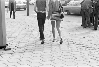Koert Stuyf, Verend trottoir, 1970. Photo © Ad Petersen