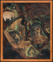 Ill.7 Agoes Djaya, Mimpi Maya (Maya’s Dream), 1941, collection Nationaal Museum van Wereldculturen, coll. no. TM-1791-1