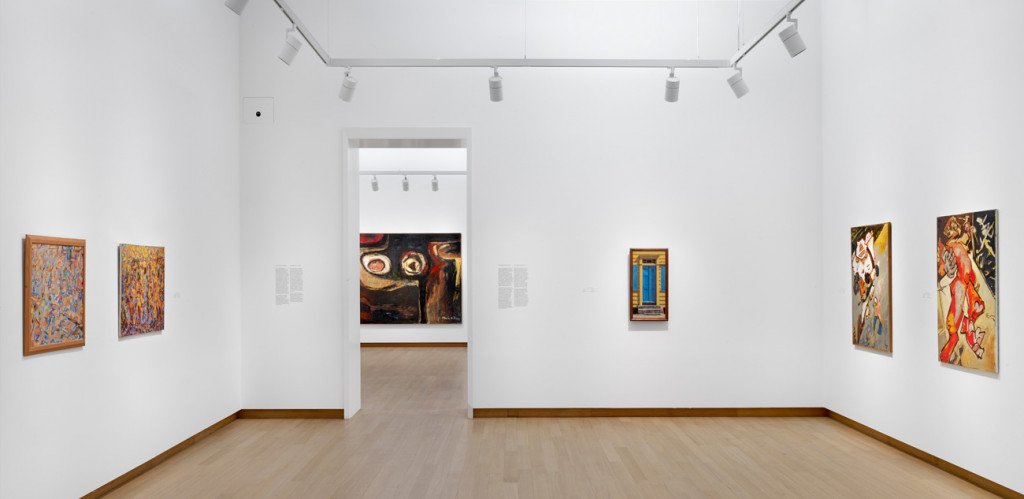 Zaalopname Surinaamse School: Schilderkunst van Paramaribo tot Amsterdam, Stedelijk Museum Amsterdam. Foto: Gert Jan van Rooij