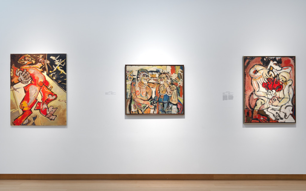 Zaalopname Surinaamse School: Schilderkunst van Paramaribo tot Amsterdam, Stedelijk Museum Amsterdam. Foto: Gert Jan van Rooij