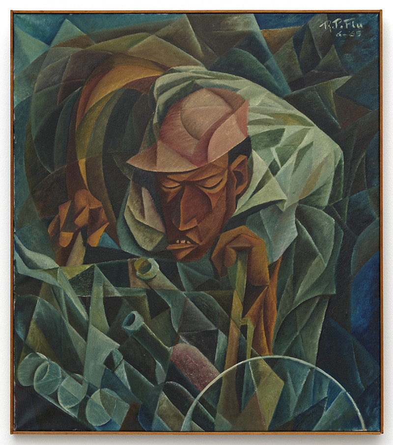 Ron Flu, Schaafijsman, 1965. Collectie M. R. Flu (zoon), Rijswijk. Foto: Gert Jan van Rooij