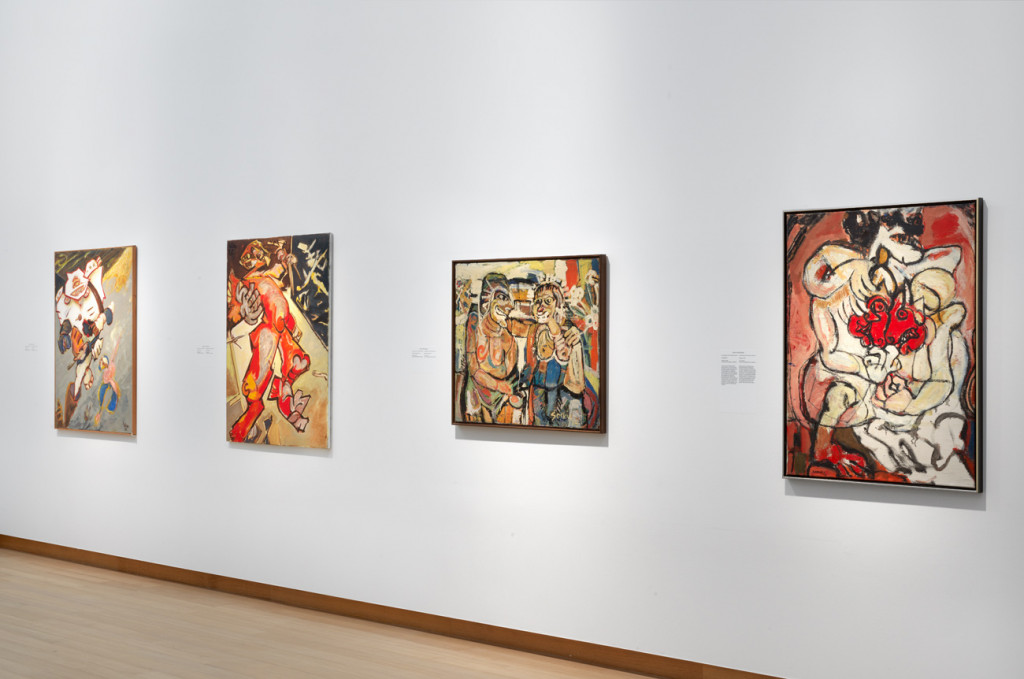 Zaalopname Surinaamse School: Schilderkunst van Paramaribo tot Amsterdam, Stedelijk Museum Amsterdam. Foto: Gert Jan van Rooij