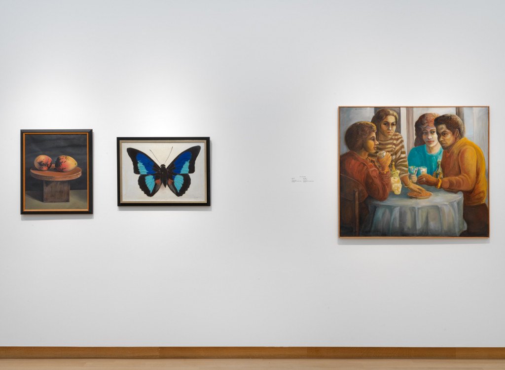 Zaalopname Surinaamse School: Schilderkunst van Paramaribo tot Amsterdam, Stedelijk Museum Amsterdam. Foto: Gert Jan van Rooij