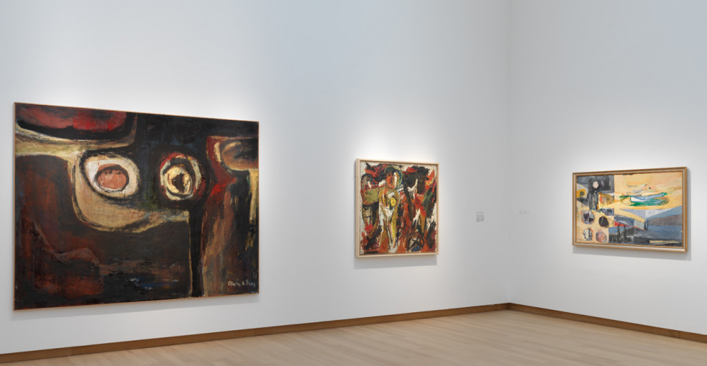 Zaalopname Surinaamse School: Schilderkunst van Paramaribo tot Amsterdam, Stedelijk Museum Amsterdam. Foto: Gert Jan van Rooij