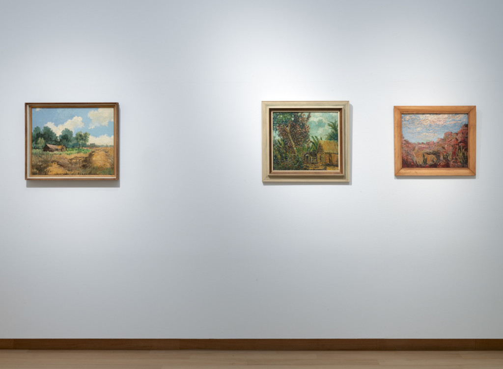 Zaalopname Surinaamse School: Schilderkunst van Paramaribo tot Amsterdam, Stedelijk Museum Amsterdam. Foto: Gert Jan van Rooij