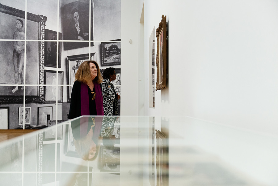 Visitors at the exhibition opening. Photo: LNDW Studio.