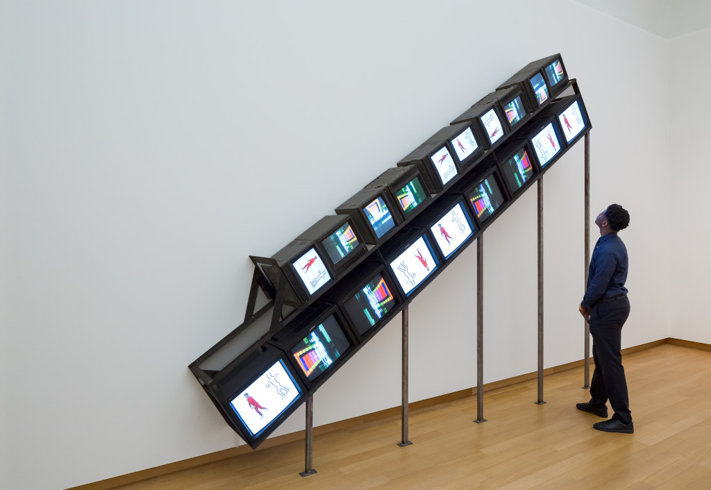 Nam June Paik, Homage to Stanley Brouwn, 1984. Collection Stedelijk Museum Amsterdam. Photo: Peter Tijhuis