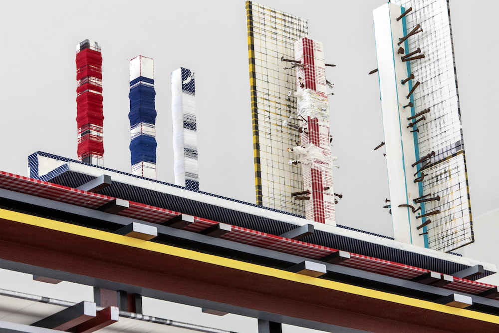 Remy Jungerman, 'VISITING DEITIES', detail 'Horizontal Obeah GEENGESITONU III', 2018, Kunstmuseum Den Haag - aankoop met steun van het Mondriaan Fonds. Foto Aatjan Renders