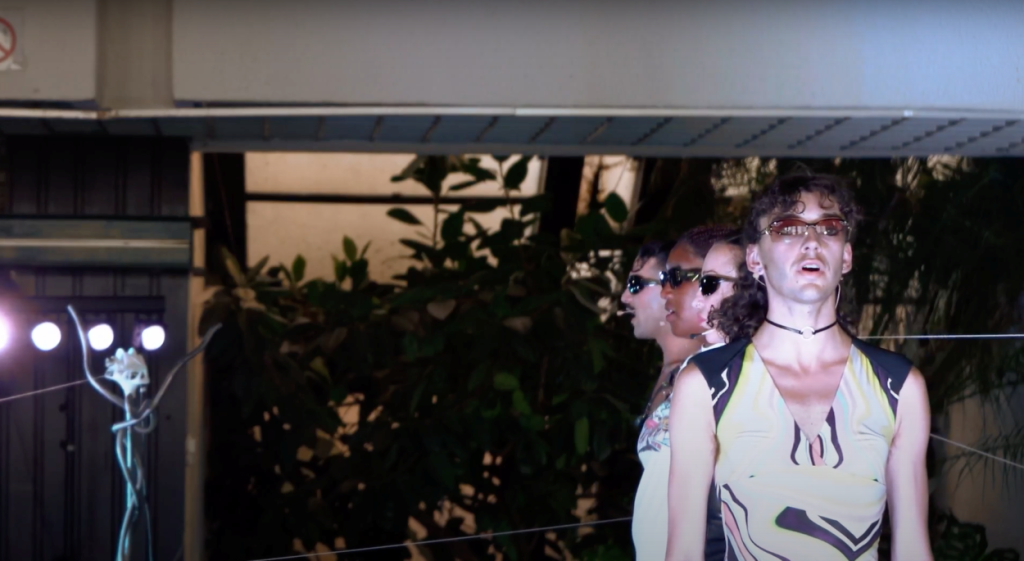 Premiere performance of 'LYNX'. 