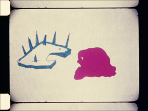 Maria Lassnig Encounter, 1970, single frame (montage) Maria Lassnig Foundation © Maria Lassnig Foundation