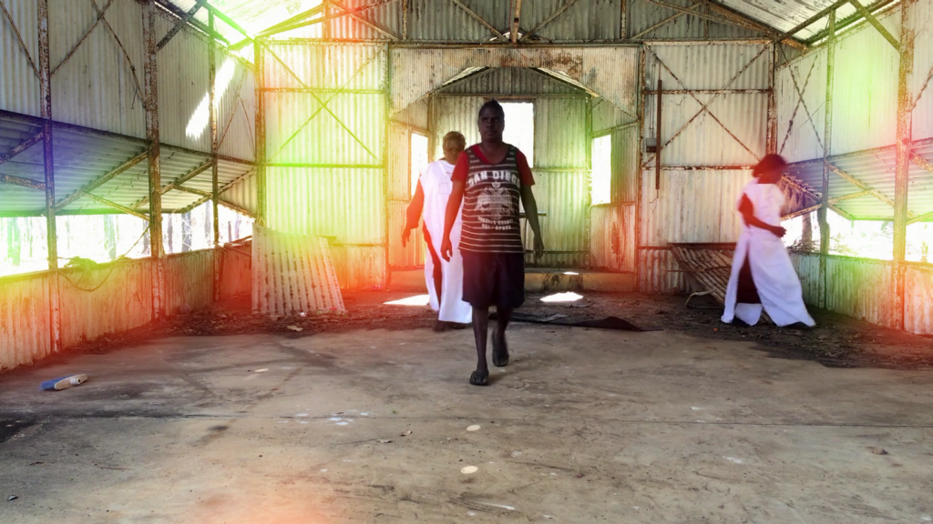 Karrabing Film Collective, Wutharr: Saltwater Dreaming, 2016.