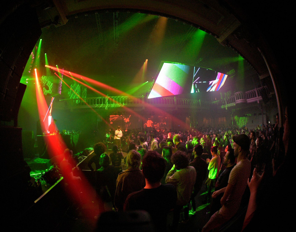 Flohio & God Colony at Sonic Acts 2017, Paradiso. Foto by Pieter Kers