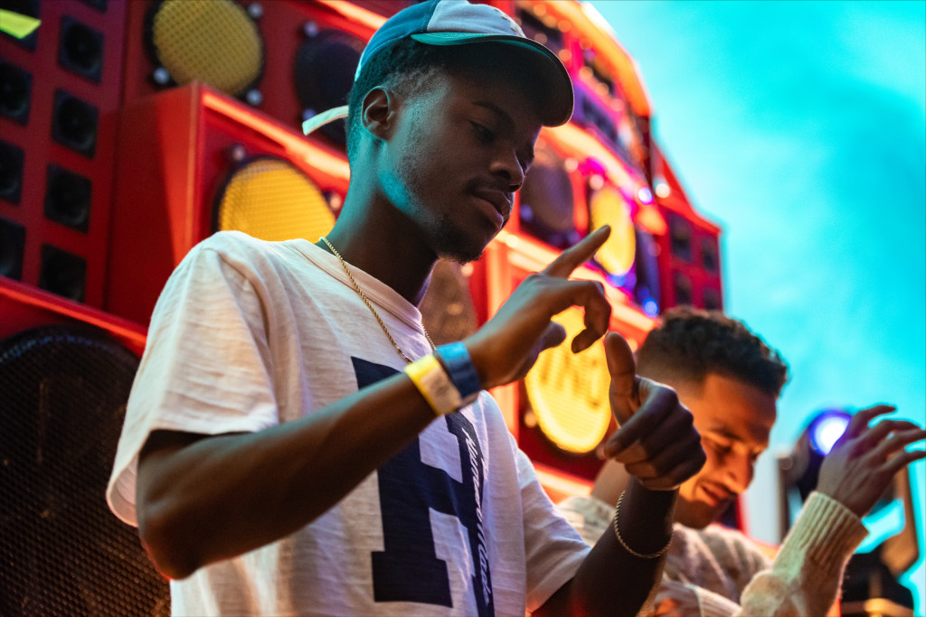 The New Originals tijdens Museumnacht 2021. Foto Maarten Nauw