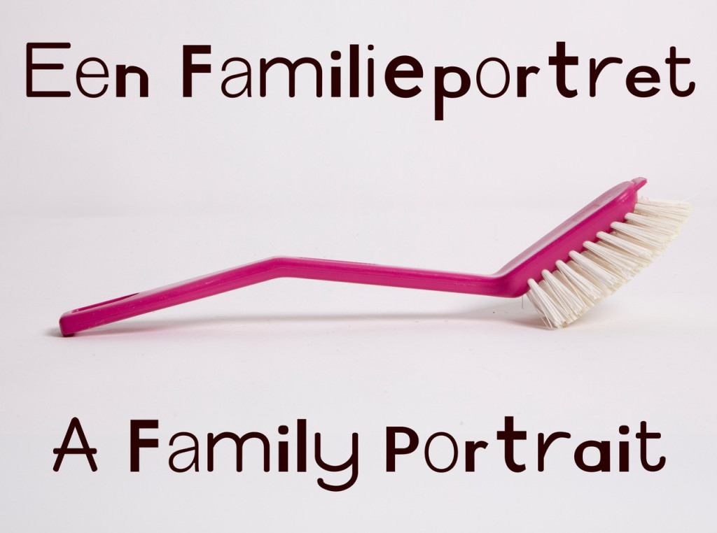 photo of dishwashing brush