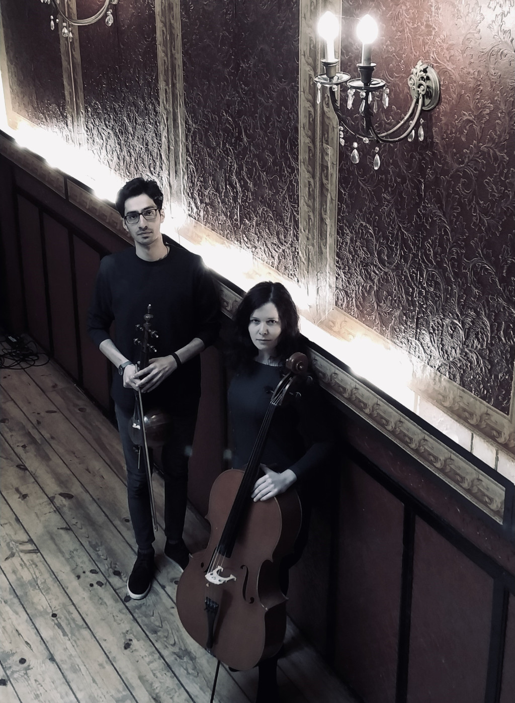 Foto van twee personen