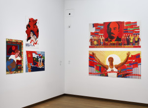 Zaalopname, Freedom is Recognized Necessity, 2018, Stedelijk Museum Amsterdam. Foto: Gert Jan van Rooij