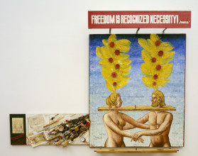 Leonid Izrailevich Lamm, Adam and Eve: Freedom is Recognized Necessity, 1984. Collectie Stedelijk Museum Amsterdam