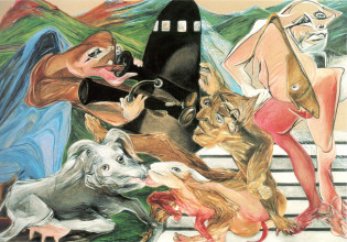 Jacqueline de Jong, “Off season,” 1986. Collection of the artist. Courtesy Dürst Britt & Mayhew, The Hague (NL) / Château Shatto, Los Angeles (US).