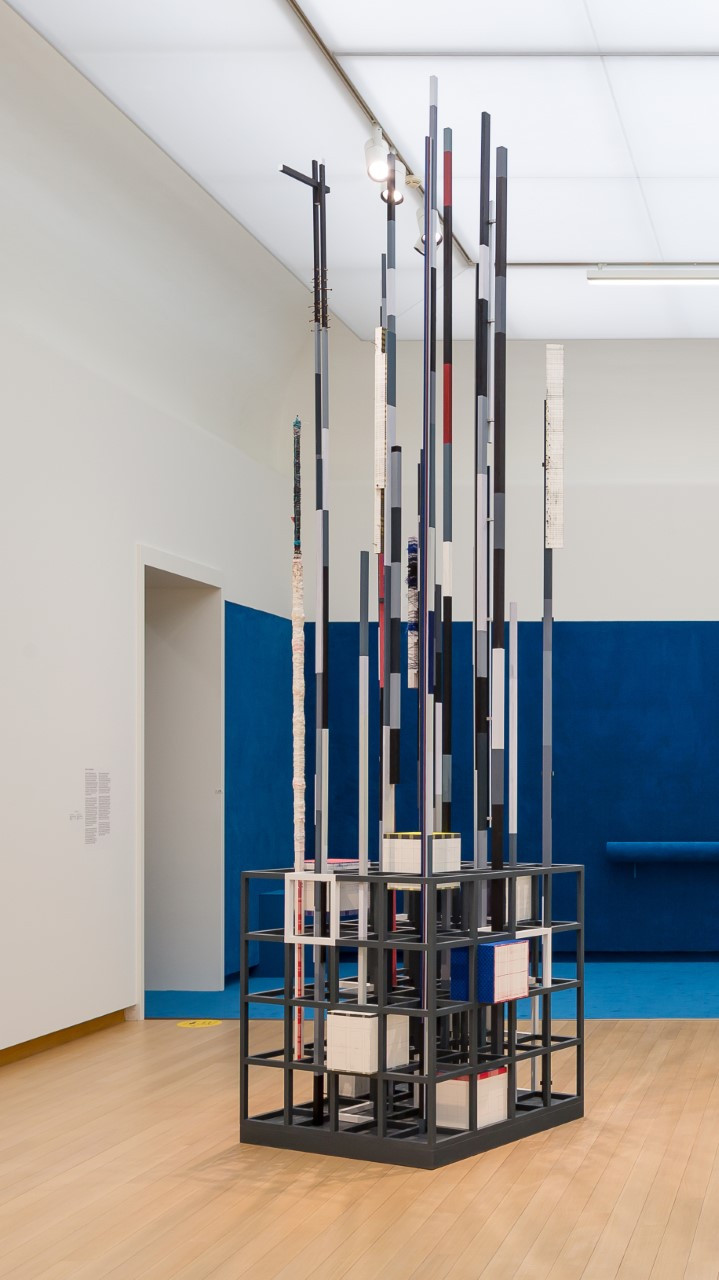 Remy Jungerman, 'PROMISE IV', 2018–2019. Zaalopname 'In the Presence of Absence. Voorstellen voor de museumcollectie.' Foto Peter Tijhuis.