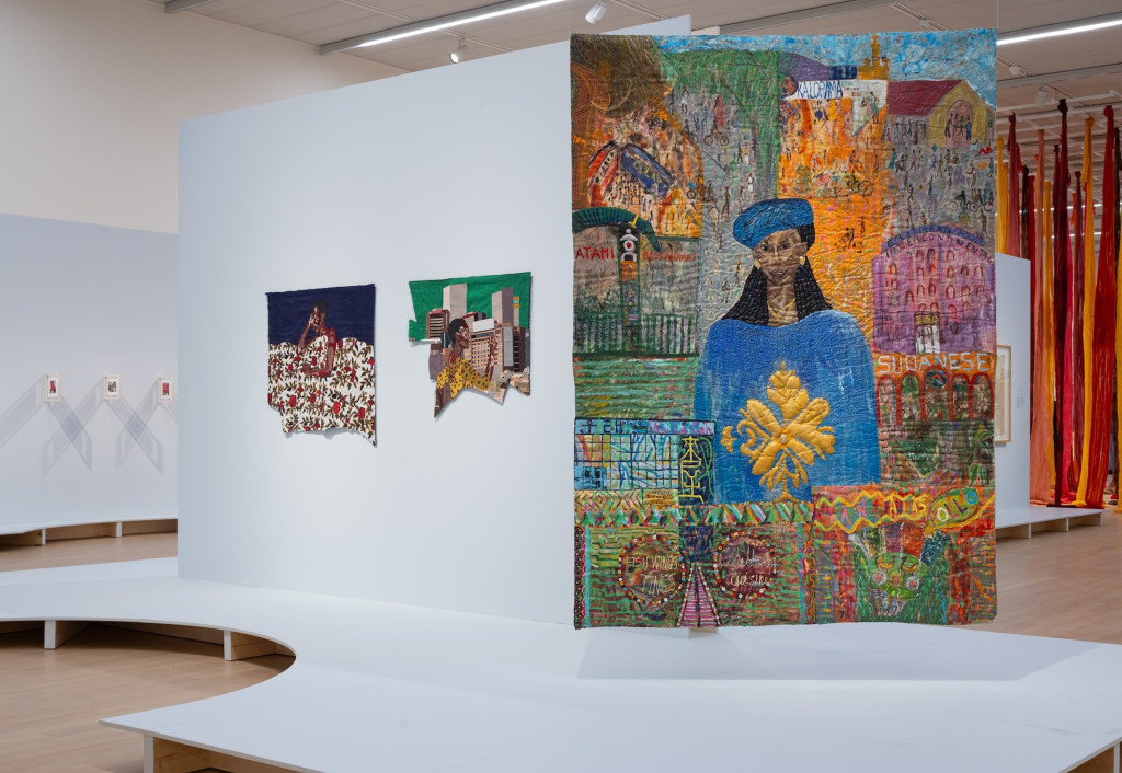 Zaalbeeld van verschillende werken