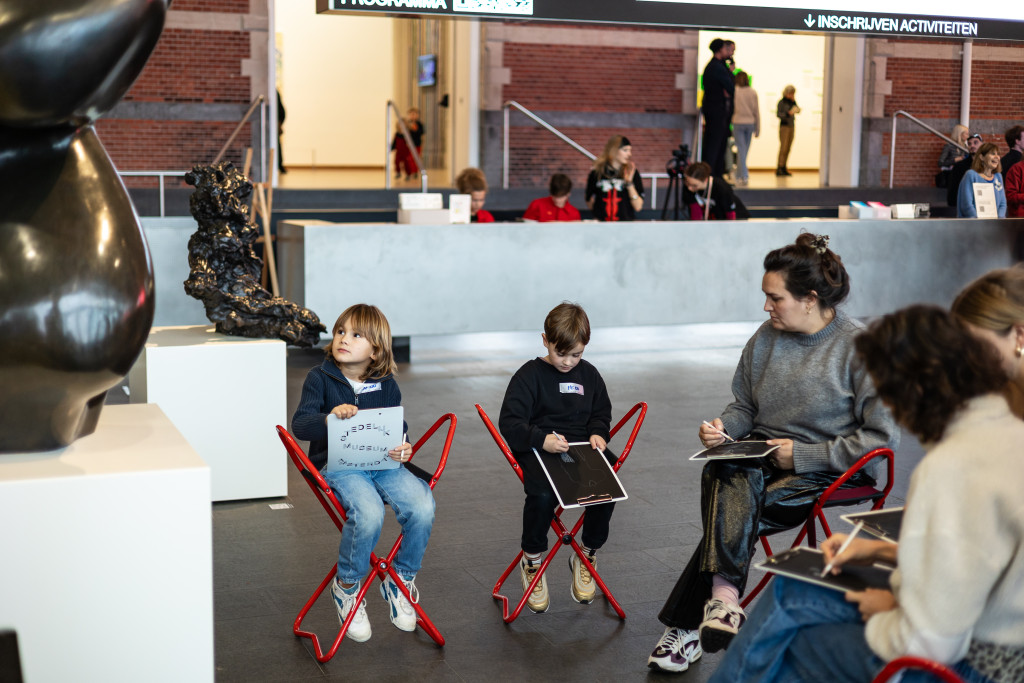 Schetsen in de Beeldentuin