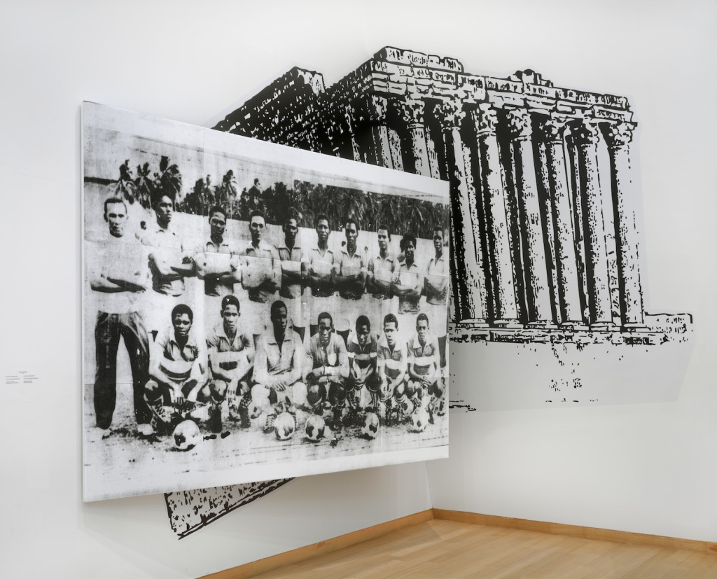 Installation view IN SITU #2 - Farida Sedoc, Social Capital.