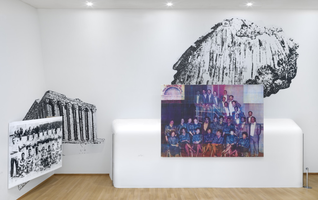 Installation view IN SITU #2 - Farida Sedoc, Social Capital. 