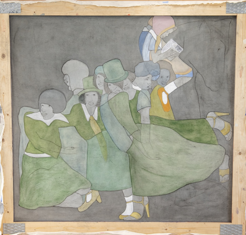 foto van werk Ivna Esajas The chorus