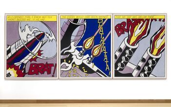 As I Opened Fire - Roy Lichtenstein