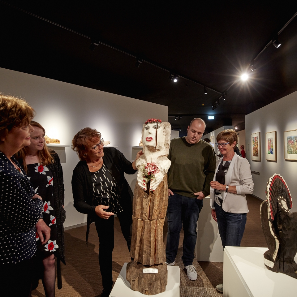 Rondleiding op zaal. Anders kijken naar kunst in het Outsider Art museum.