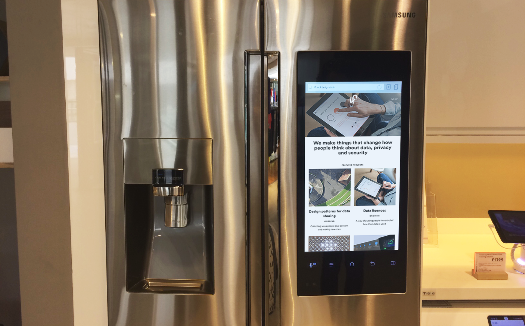 John Lewis Smart Fridge