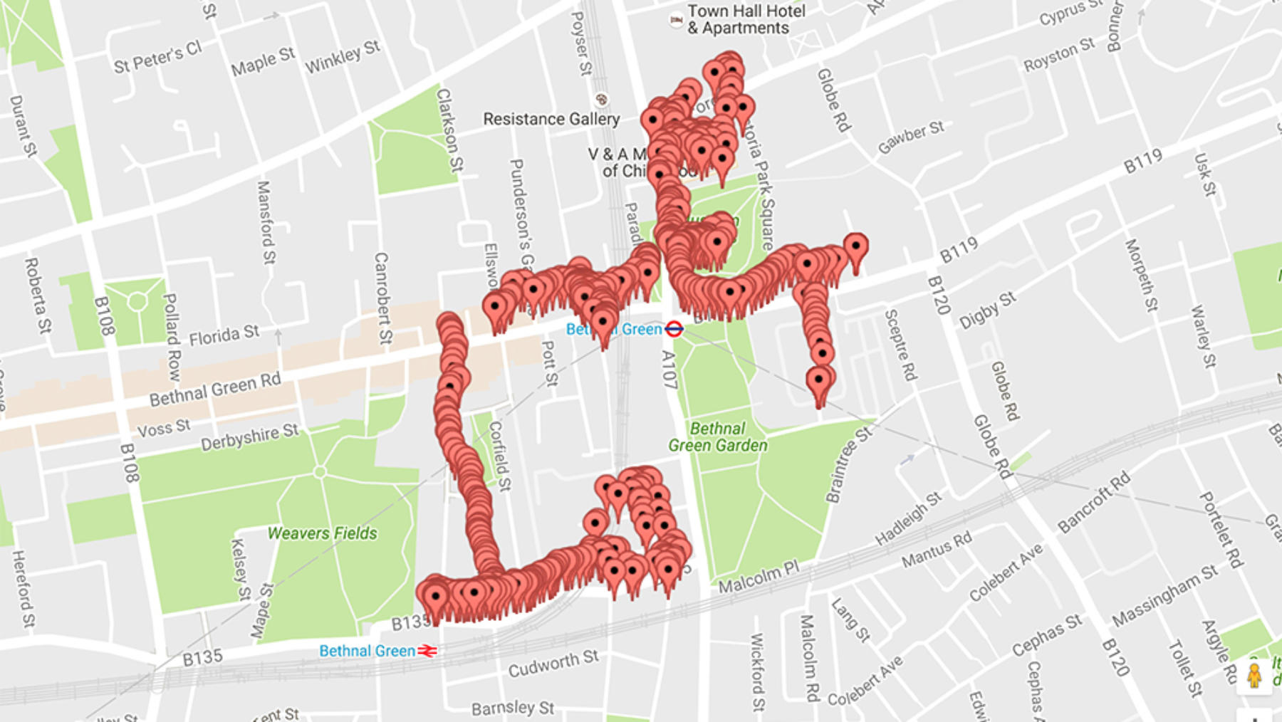 Wifi Walk Route