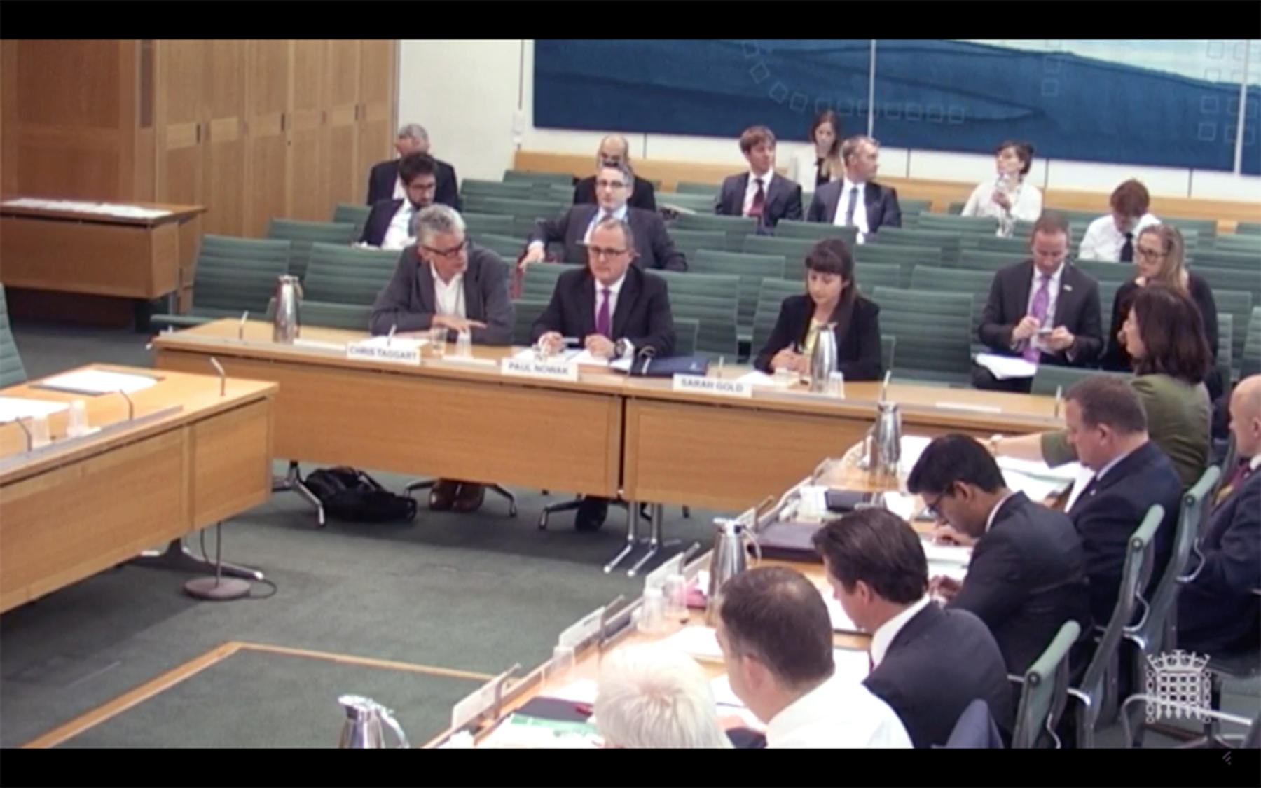Sarah Giving Evidence