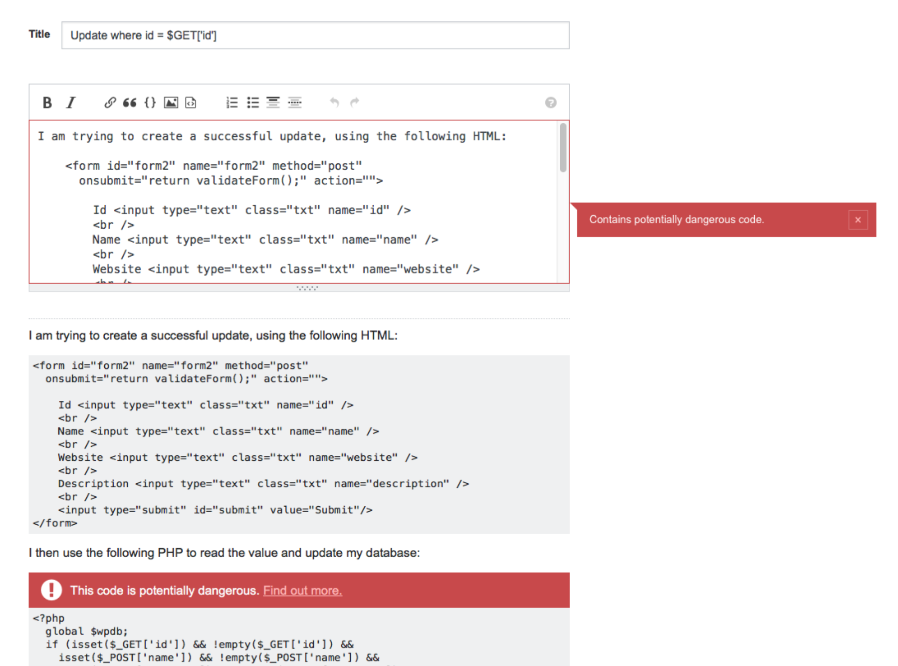 Stack Overflow Question