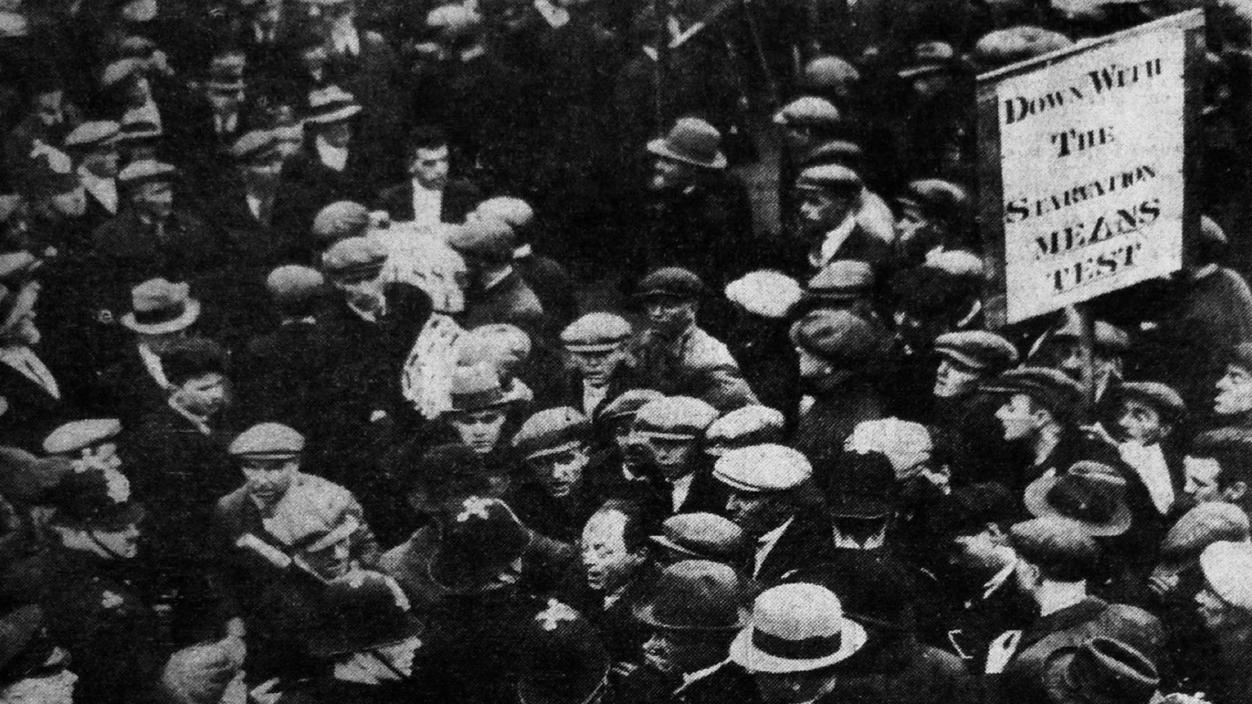The means test protest in 1930s south Wales and north-east England