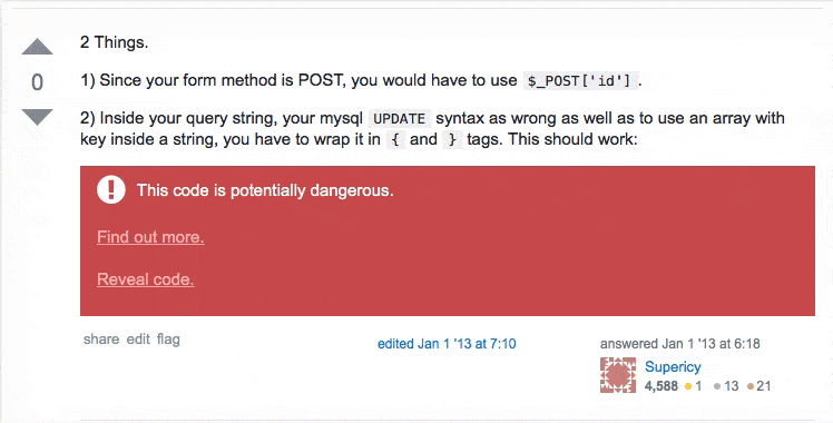 Stack Overflow Answer 3