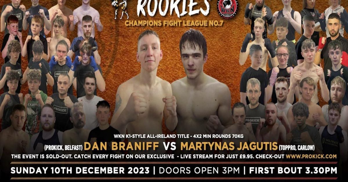 Rookie Kickboxing Event CFL No.7 Prokick