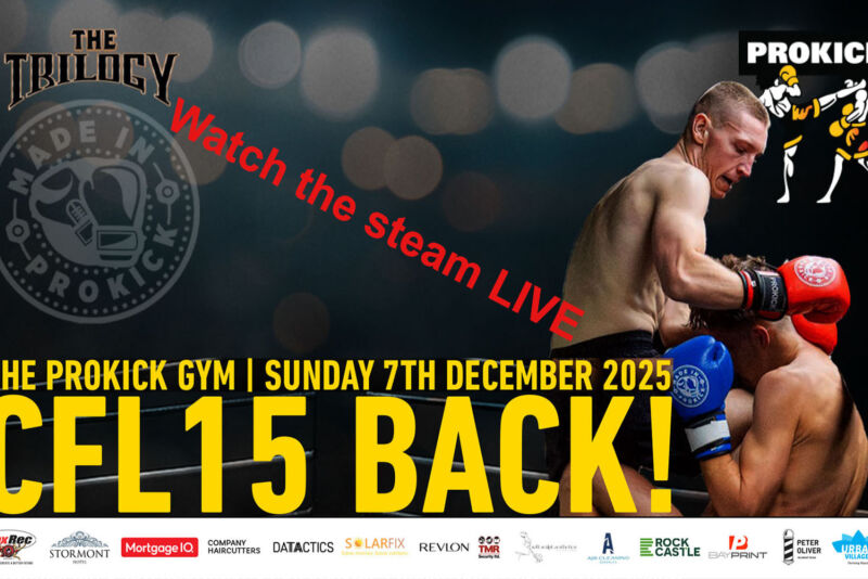 CFL15 - Click the Link below and enjoy a RINGSIDE experience from the comfort of your own home.