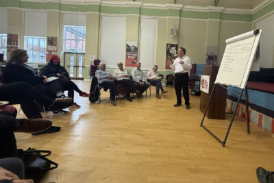The event was organised by the Community Academy and Resurgam Trust, the session was specifically designed for capital-funded Urban Villages projects.