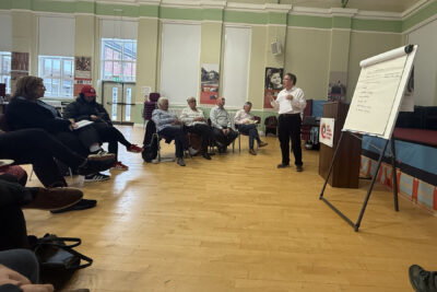 The event was organised by the Community Academy and Resurgam Trust, the session was specifically designed for capital-funded Urban Villages projects.