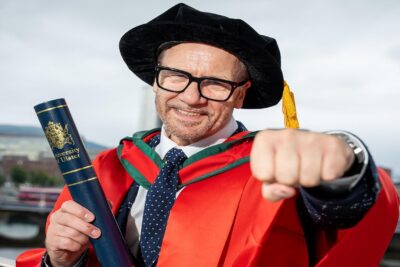 Billy Murray was awarded an Honorary Doctorate by Ulster University on July 8, 2025, at Belfast's Waterfront Hall. The accolade recognises his exceptional contributions to the sport of kickboxing.