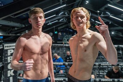 The countdown is on for today’s sold-out event at Prokick Gym Belfast! Doors open at 3 PM.