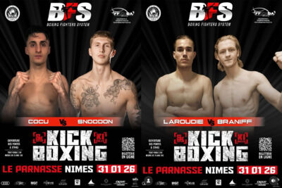 January 31st. Nîmes, France. Four fighters. Two nations. One question:﻿ ﻿﻿Who will rise. Who will fall. And who will leave their mark on the New Generation of WKN stars?