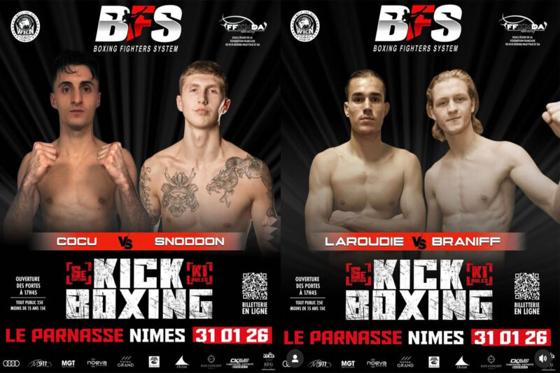 January 31st. Nîmes, France. Four fighters. Two nations. One question:﻿ ﻿﻿Who will rise. Who will fall. And who will leave their mark on the New Generation of WKN stars?
