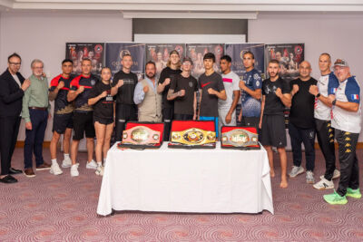 The weigh-ins 26th June Belfast at the Stormont Hotel for the Bash-n-Mash 2026