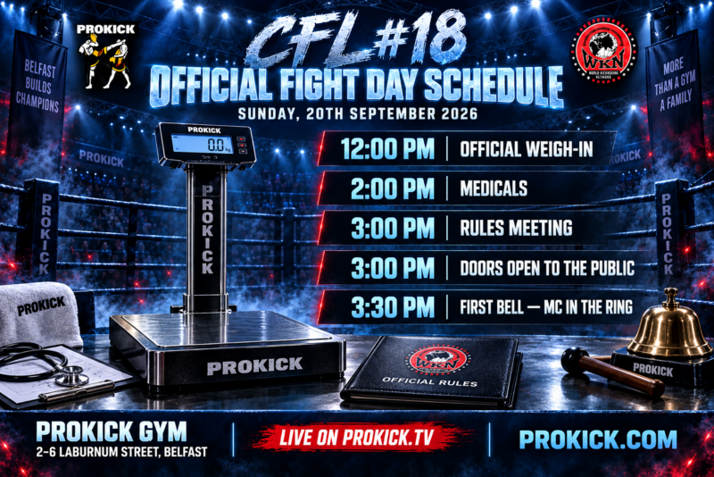 Information for CFL18 in Belfast – The Next Generation is set for TOMORROW
